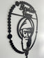 Rosary Wall Plaque - St Charbel -  Bless Our Home